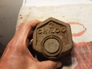 GRANDE ANTICO PESO PER BILANCIA 2 CHILOG. DIMENSIONI 9X8,5X5,5 - Foto 1 di 9