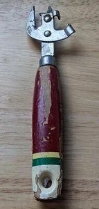 KITCHEN Utensil ECKO Can Opener Red+ OtherColorsHandle Rust Rustic VINTAGE mar23 - Picture 1 of 10