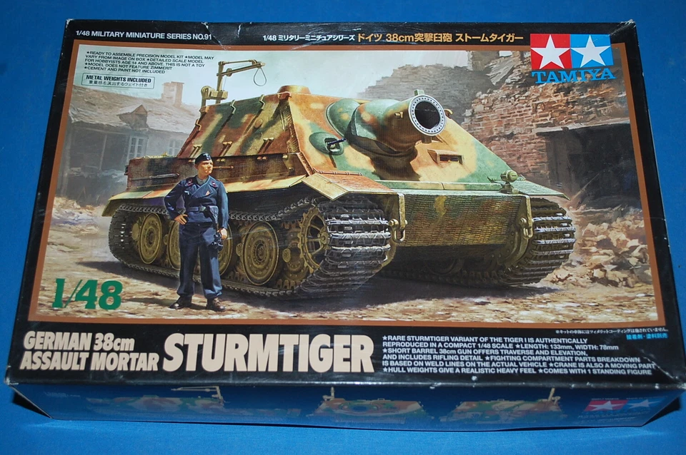 Tamiya 32591 - German 38cm Assault Mortar Sturmtiger    scala 1/48 - Immagine 1 di 1