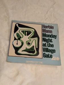 HERBIE MANN: Monday night at the village gate Mono ATLANTIC 12" LP 33 RPM - Picture 1 of 7