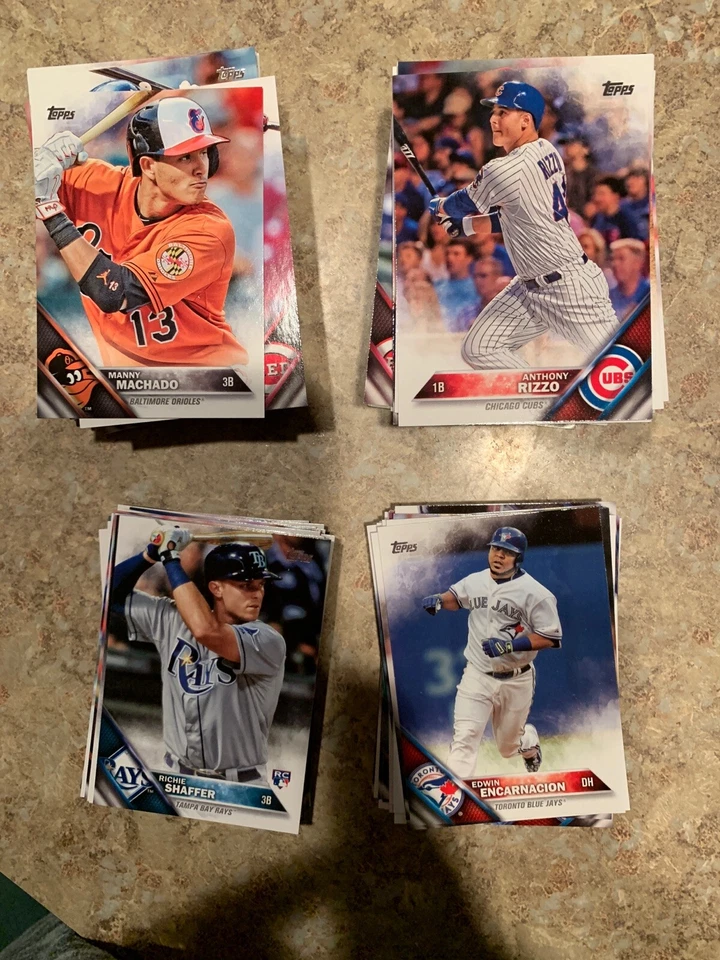 2016 TOPPS SET SINGLES U PICK COMPLETE YOUR SET CHOOSE 3 CARDS FOR .99 TOTAL - Image 1 of 1