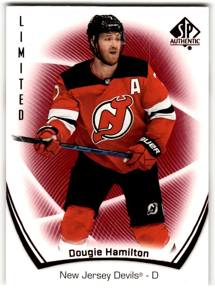 2021-22 SP Authentic Limited Red Dougie Hamilton #32 - Image 1 of 2