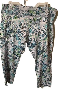 Lularoe Simply Comfortable Geometric Design Workout Leggings Sz. 2XL. T20 - Picture 1 of 4