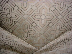 1-3/4Y Scalamandre TH 0002T001 Charing Cross Geometric Silk Upholstery Fabric