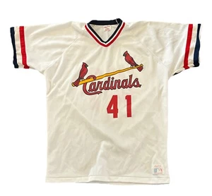 St Louis Cardinals Jersey XL Andres Galarraga Rawlings Vintage - Picture 1 of 9