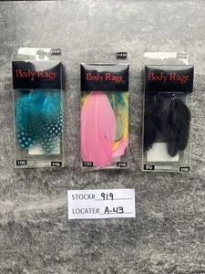 UN PAR DE PLUMAS - 8G, 10G PEZÓN JELWERY PERFORACIÓN CUERPO RABIA ELECCIÓN DE MEDIDOR/COLOR - Imagen 1 de 8