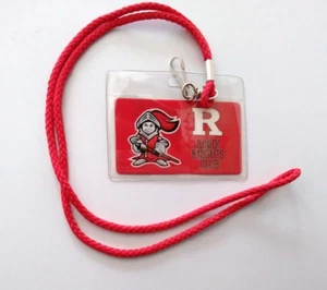 2014 RUTGERS JUNIOR KNIGHTS CLUB OFFICIAL MEMBERSHIP CARD LANYARD - Picture 1 of 2