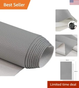 Soft Synthetic PU Fabric Material Faux Leather Sheets 1 Yards 54" x 36", 0.95... - Picture 1 of 8