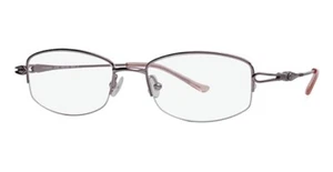 JOAN COLLINS JC9808 PURE TITANIUM EYEGLASSES 53-18-140 LIGHT BROWN W/ SOFT CASE - Picture 1 of 1