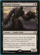 Diregraf Colossus Shadows over Innistrad NM Black Rare CARD (249602) ABUGames