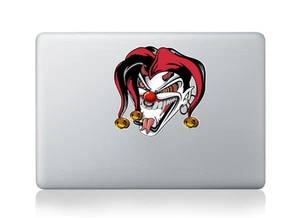 Calcomanía de vinilo pegatina Crazy Joker Clown para Macbook Air/Pro/Retina 12""13""15 - Imagen 1 de 3