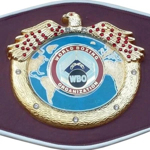 WBO World Boxing Organization Championship Boxing Belt ( 3D ) - Picture 1 of 6