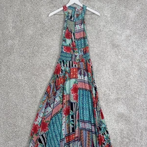 Jaase Endless Summer Maxi Dress in Havana Print halter neck - Small - Picture 1 of 17