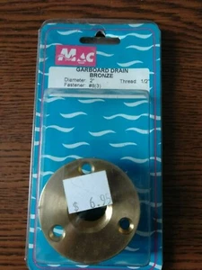 Mac 50596 Spina di scarico Garboard NUOVO IN CONFEZIONE - Foto 1 di 4