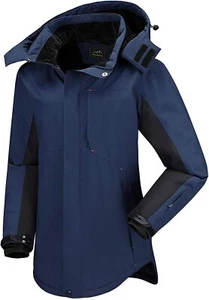 Vzteek Damen Skijacke wasserdicht winddicht Medium, blau  - Bild 1 von 6