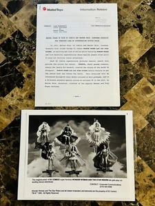 Mattel 1993 NON PRODOTTA Wonder Woman e gli Star Riders foto pre produzione WOW - Foto 1 di 4