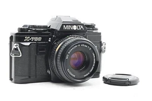 Minolta X-700 SLR Film Camera Kit w/ 45mm f2 Lens #531 - Picture 1 of 9