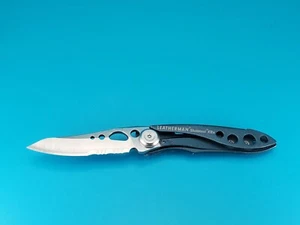 Leatherman Skeletool KBX Pocket Knife w/ Bottle Opener, NAVY BLUE HANDLE! - Picture 1 of 10