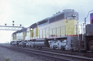 UP 3175 UNION PACIFIC Eisenbahn Zug Lokomotive Original 1972 Foto Dia - Bild 1 von 1