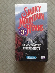 Smoky Mountain Hymns: Volume 3 w/ Hand Crafted Instruments- VHS Bluegrass Gospel - Picture 1 of 2