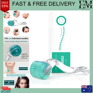 Derma Roller 192 Real Needles 0.5mm for Face, Hair & Beard Growth - Picture 1 of 17