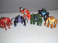Bandai Ben 10 Spider Monkey Rath Four Arms More Alien Figure Lot