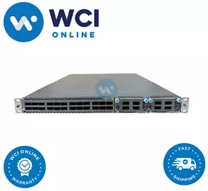 Juniper QFX5100-24Q-3AFI 24x QSFP+ Ports Switch 2x QFX-EM-4Q w/ Dual AC PS - Picture 1 of 2