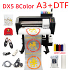 A3 DTF Printer DX5 8Color TShirt Canvas Mask Clothes Jeans Printing Machine
