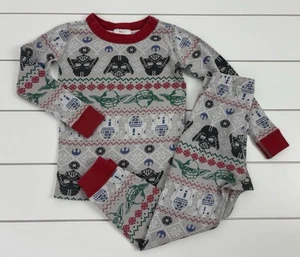 HANNA ANDERSSON Sz 100 - 4y Pajama Pants Set Star Wars Holiday Print - Picture 1 of 6