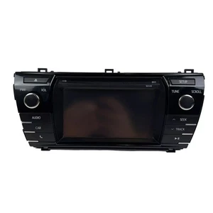 2014-2016 TOYOTA COROLLA RADIO STEREO CD PLAYER TOUCH-SCREEN 86140-02050 100149 - Picture 1 of 1