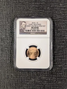 2017 P MS 68 RD Lincoln SHIELD Cent 1c NGC Lincoln Label TOP POP Grey Sheet $775 - Picture 1 of 4