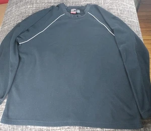 Pro Spirit Herren schwarz Polyester Fleece Rundhalsausschnitt Sweatshirt Pullover Größe Large - Bild 1 von 7