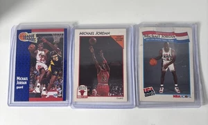 Vintage Michael Jordan Basketball Card Lot 3 1991 Fleer Chicago Bulls - Picture 1 of 16
