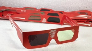TWENTY FIVE (25) VINTAE ORIGINAL ENJOY COCA~COLA 3D GLASSES - HAVING A PARTY - Picture 1 of 10