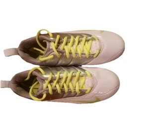 BRAND NEW nike women's speedlax lacrosse cleats size 5 white volt - Picture 1 of 5