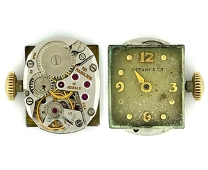 Vintage 50’s Hamilton/Tiffany & Co., cal. 751, 17J Manual Watch Movement *RUNS* - Picture 1 of 4