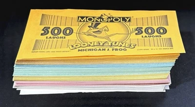 Monopoly Looney Tunes 1999 edición coleccionista piezas de dinero de repuesto Foto 1 de 2