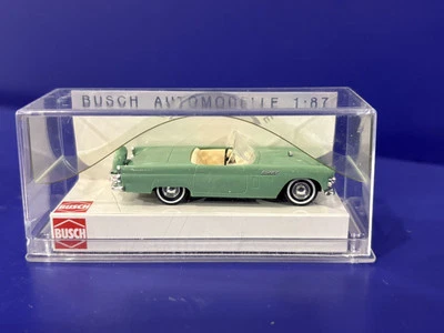 Busch Automodelle Escala 1:87 - Ford Thunderbird Cabrio #45210 Seafoam Green NUEVO Foto 1 de 4