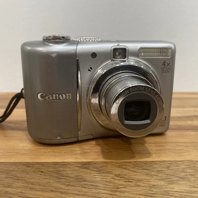 Canon PowerShot A1100 IS Digital Camera 12.1MP 4X Optical Zoom 2.5" LCD Tested - Image 1 of 4