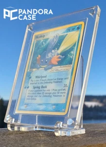 PROTECTION en plexi - cadre 1 carte sous sleeve - Résistant aux UV Pokémon MTG - Picture 1 of 6