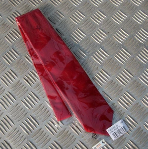 Corbata Ferrari corbata de seda fan rojo oficial 488 458 rosso NUEVO - Imagen 1 de 3