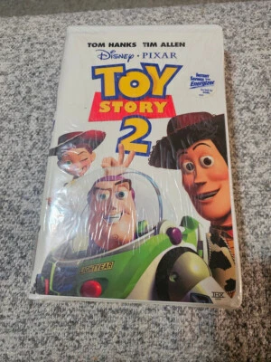 Toy Story 2 (1999, Disney & Pixar) Brand New Sealed WITH HANG TAG. VHS Foto 1 de 4