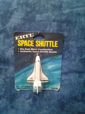 Ertl Space Shuttle U.S.A. #1535 Die Cast Metal 1/500ca Vintage - Immagine 1 di 3
