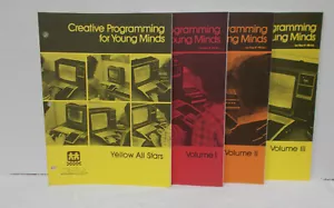 CREATIVE PROGRAMMING for YOUNG MINDS - TI-99/4A - 4 textbooks - 1982 - Imagen 1 de 8
