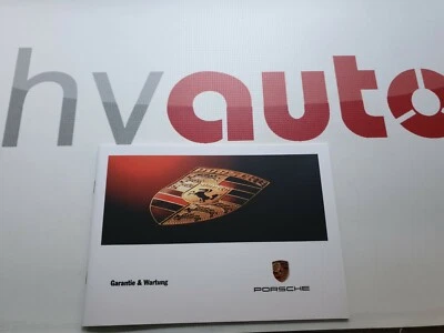 Chequera Garantía & Mantenimiento Porsche 996 C2/C4 996 Turbo GT3 Boxster S 986 - Imagen 1 de 4