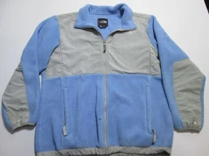 The North Face Youth Girls Size XL Fleece Jacket Blue/Gray Outerwear - Picture 1 of 8