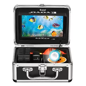 Eyoyo15M 7in Underwater Fishing Camera Fish Finder Sea/River/Ice Fishing Camera - Picture 1 of 9