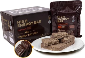Emergency Food Ration Bars Chocolate Flavor Survival Tabs Supply+ - Picture 1 of 7