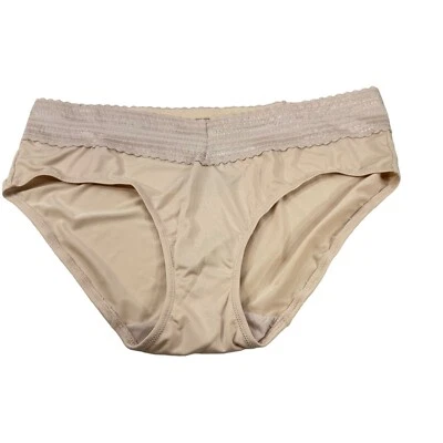 Warners Women's Size XL 8 Panty Hipster Lace Waistband Beige New Without Tags - Image 1 of 4