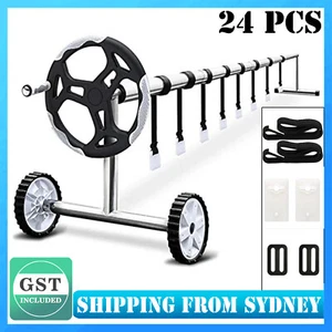 8PCS Pool Cover Replacement Blanket Reel Clip Straps Solar Pool Attachment Tool - Picture 1 of 12